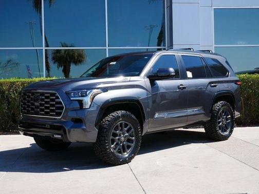 Magnetic Gray Metallic 2026 Toyota Sequoia Platinum