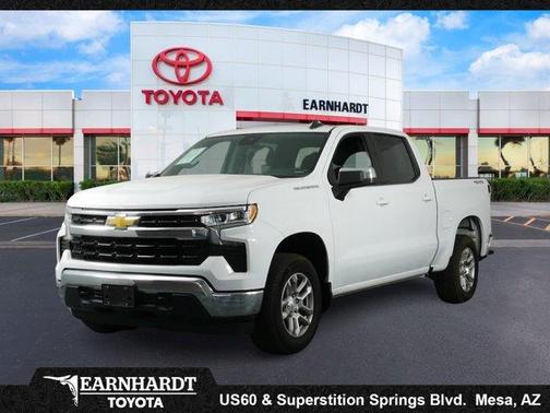 Summit White 2023 Chevrolet Silverado 1500 LT