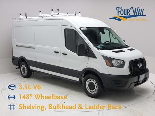 Oxford White 2023 Ford Transit-250 Base