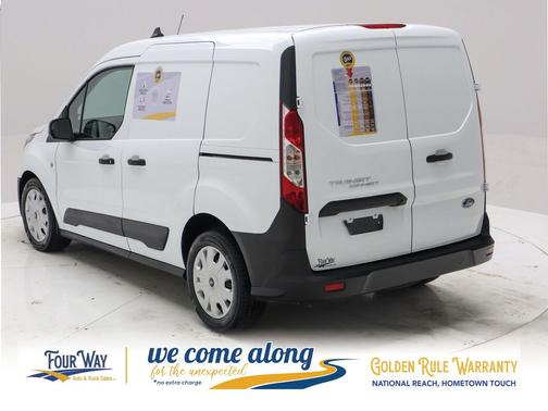 Frozen White 2023 Ford Transit Connect XL Cargo Van