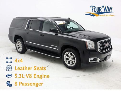 Onyx Black 2017 GMC Yukon XL SLT