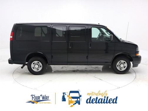 Black 2017 Chevrolet Express 2500 LT