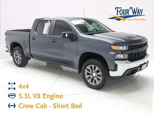 Shadow Gray Metallic 2021 Chevrolet Silverado 1500 WT
