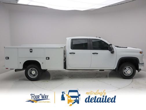 Summit White 2024 Chevrolet Silverado 3500 WT
