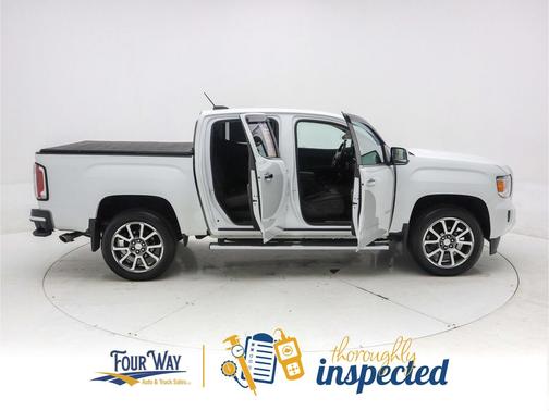 Summit White 2018 GMC Canyon Denali