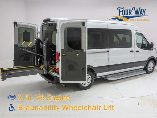 Oxford White 2023 Ford Transit-350 XL