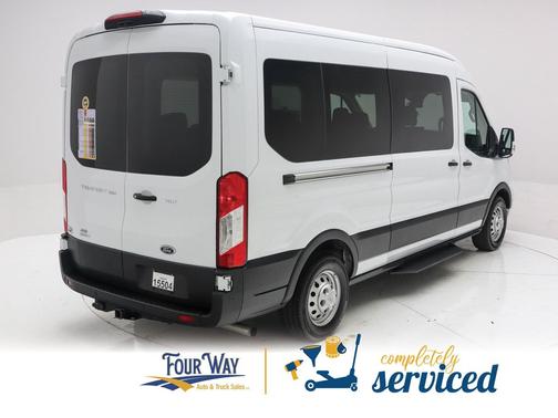 Oxford White 2025 Ford Transit-350 XLT