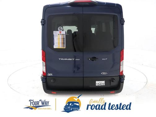 Blue Jeans Metallic 2020 Ford Transit-350 XLT