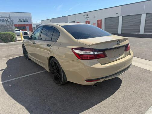 Red 2017 Honda Accord Sport