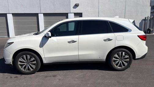 White Diamond Pearl 2015 Acura MDX 3.5L