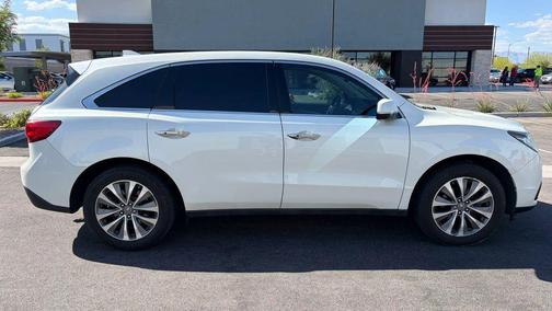 White Diamond Pearl 2015 Acura MDX 3.5L
