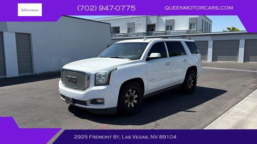 White 2015 GMC Yukon Denali