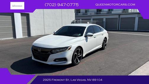 Platinum White Pearl 2018 Honda Accord Sport