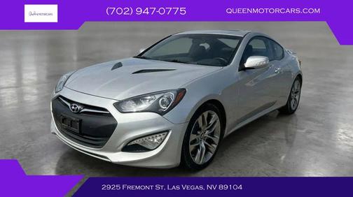 Platinum Metallic 2013 Hyundai Genesis Coupe 3.8 Track