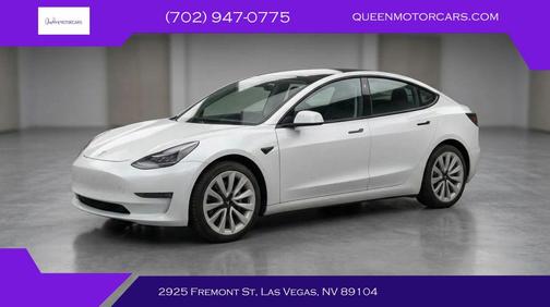 Pearl White Multi-Coat 2021 Tesla Model 3 Standard Range Plus