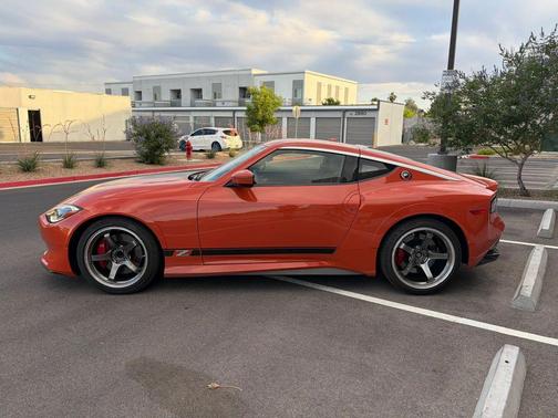 Orange 2024 Nissan Z Performance Auto