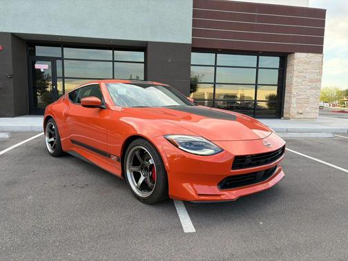 Orange 2024 Nissan Z Performance Auto