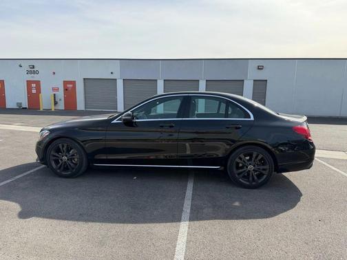 Black 2018 Mercedes-Benz C-Class C 300 Sedan 4D