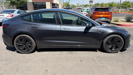 Stealth Gray 2024 Tesla Model 3 Performance