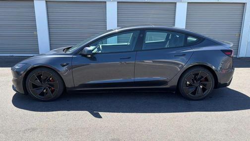 Stealth Gray 2024 Tesla Model 3 Performance