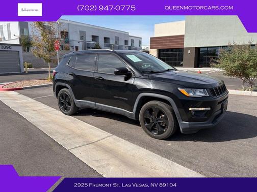 Diamond Black Crystal Pearlcoat 2020 Jeep Compass Latitude