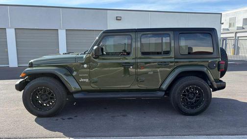 Sarge Green Clearcoat 2020 Jeep Wrangler Unlimited Sahara