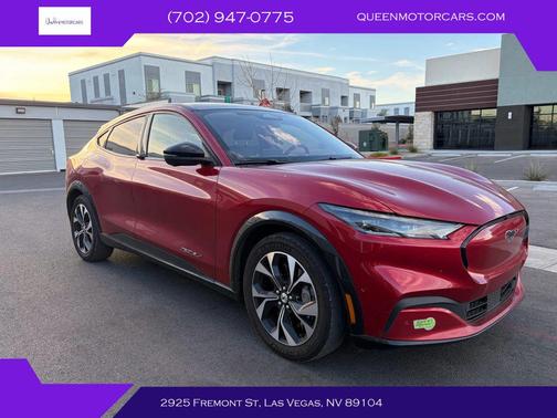 Red Metallic 2021 Ford Mustang Mach-E Premium