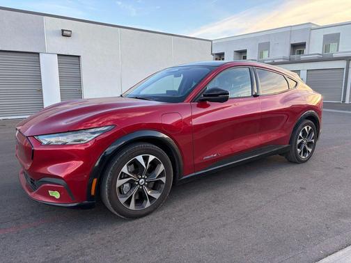 Red Metallic 2021 Ford Mustang Mach-E Premium