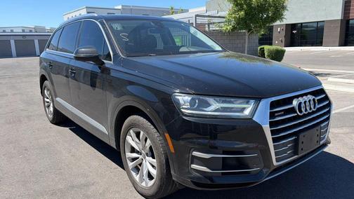 Black 2018 Audi Q7 3.0T Premium Plus