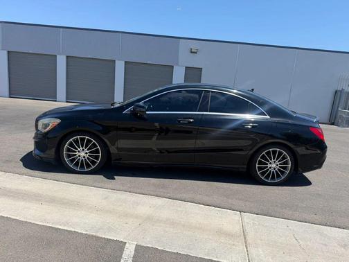 Black 2016 Mercedes-Benz CLA-Class Base