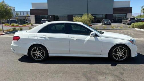 White 2014 Mercedes-Benz E-Class E 350 Sedan 4D