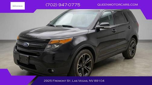 Black 2015 Ford Explorer Sport