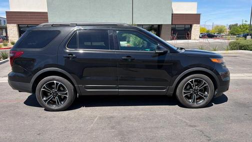 Black 2015 Ford Explorer Sport