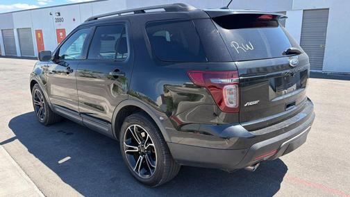 Black 2015 Ford Explorer Sport