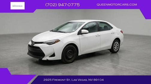 Super White 2017 Toyota Corolla LE
