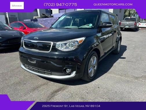 Black 2018 Kia Soul EV +