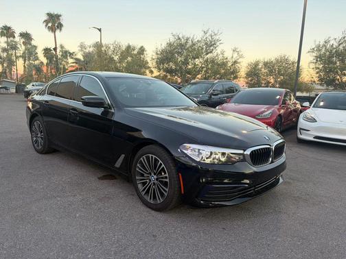 Jet Black 2019 BMW 530 530i Sedan 4D