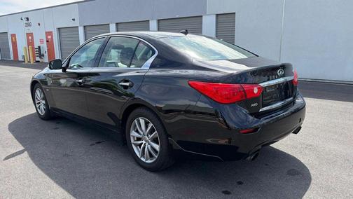 Black 2016 INFINITI Q50 3.0T Premium