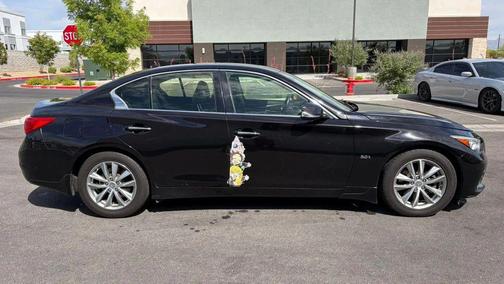 Black 2016 INFINITI Q50 3.0T Premium