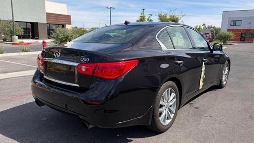 Black 2016 INFINITI Q50 3.0T Premium