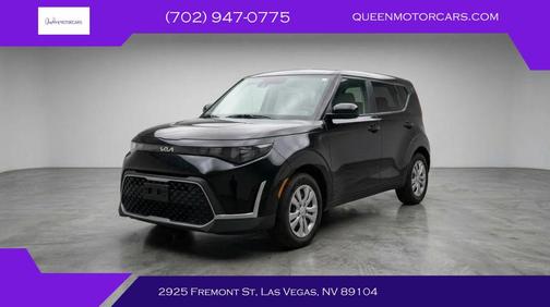 Black 2023 Kia Soul LX