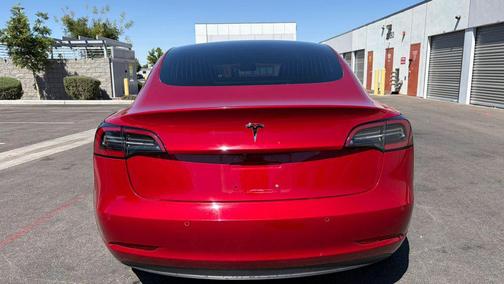 Red Multi-Coat 2018 Tesla Model 3 Long Range