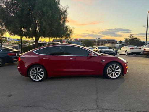 Red Multi-Coat 2018 Tesla Model 3 Long Range