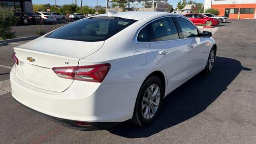 Summit White 2020 Chevrolet Malibu FWD LT