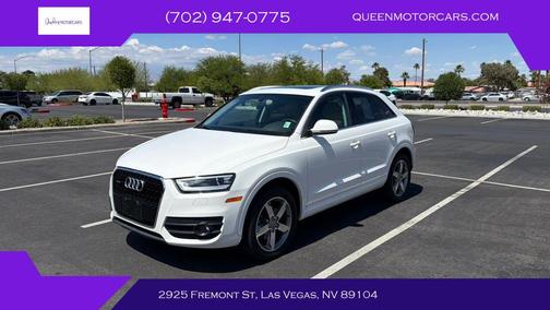 White 2015 Audi Q3 2.0T Premium Plus