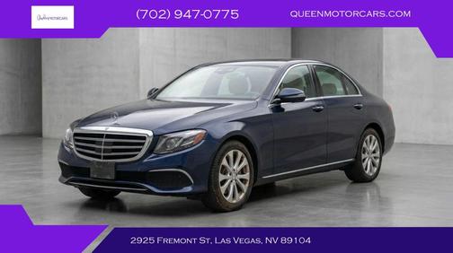 Lunar Blue Metallic 2017 Mercedes-Benz E-Class E 300 Sedan 4D
