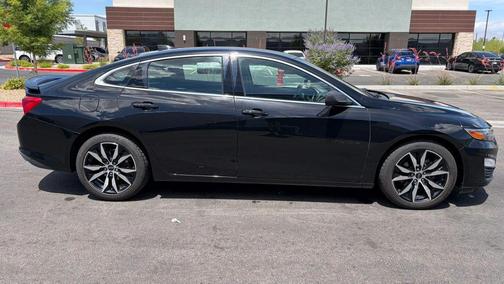 Black Metallic 2020 Chevrolet Malibu FWD RS