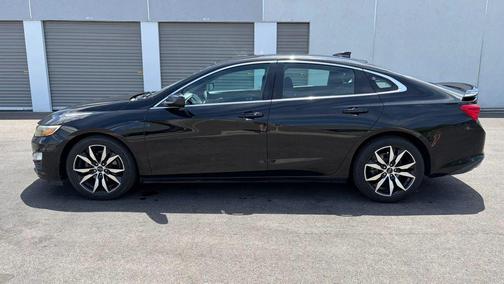Black Metallic 2020 Chevrolet Malibu FWD RS