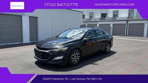 Black Metallic 2020 Chevrolet Malibu FWD RS
