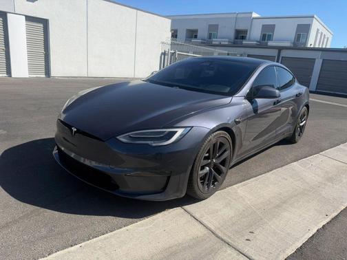Gray 2022 Tesla Model S Long Range